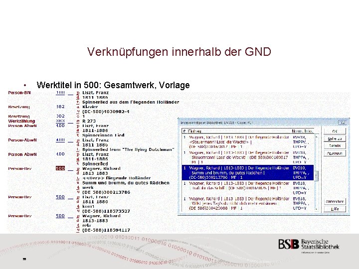 Verknüpfungen innerhalb der GND • 55 Werktitel in 500: Gesamtwerk, Vorlage 