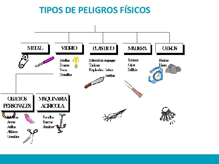 TIPOS DE PELIGROS FÍSICOS 