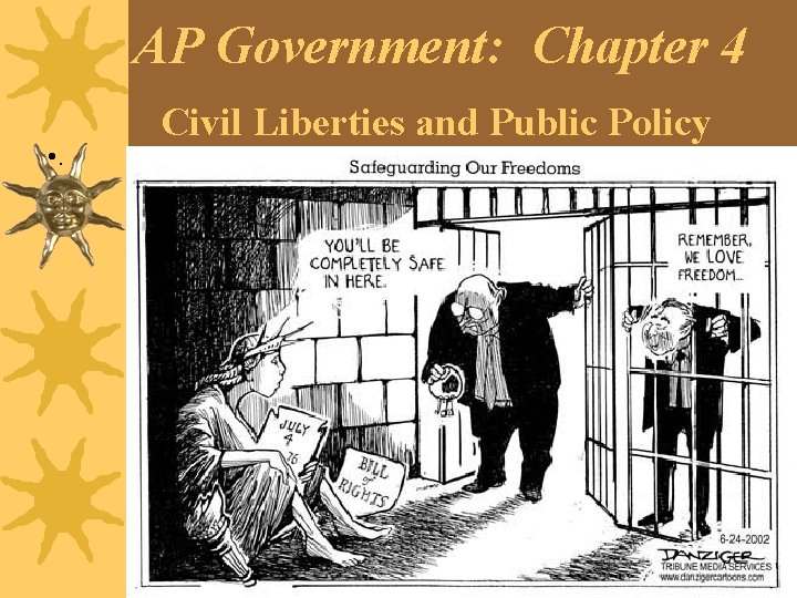 AP Government: Chapter 4 • . Civil Liberties and Public Policy 