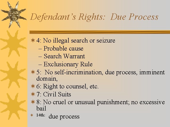 Defendant’s Rights: Due Process ¬ 4: No illegal search or seizure – Probable cause