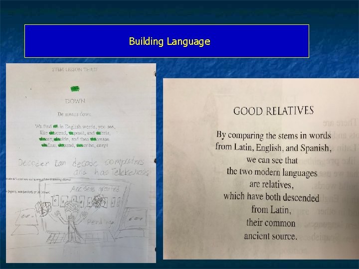 Building Language 