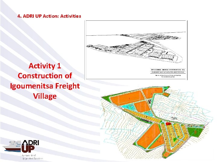 4. ADRI UP Action: Activities Activity 1 Construction of Igoumenitsa Freight Village 13 