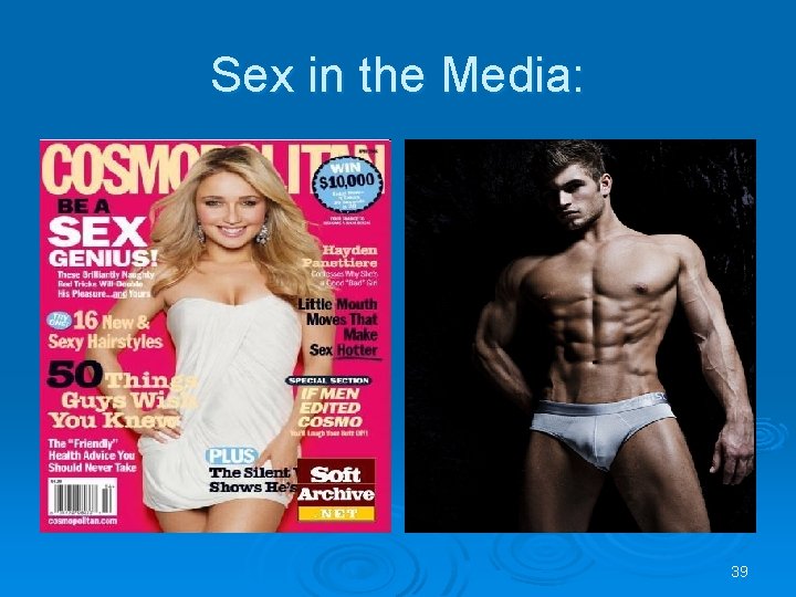 Sex in the Media: 39 