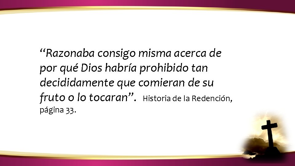 ¿CÓMO IDENTIFICAR LA VOZ DE DIOS? “Razonaba consigo misma acerca de por qué Dios ¿CÓMO IDENTIFICAR LA VOZ DE DIOS? “Razonaba consigo misma acerca de por qué Dios