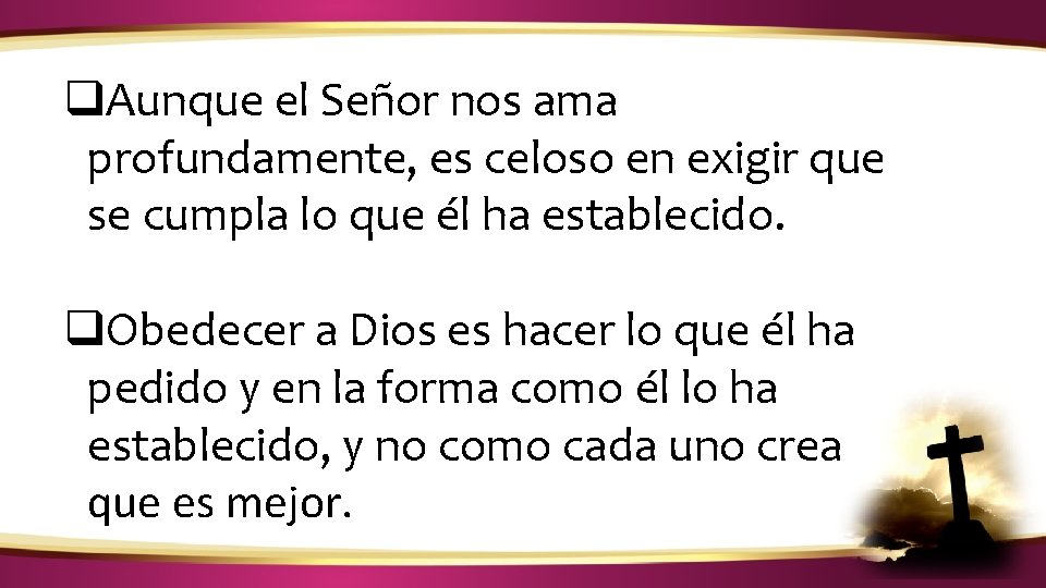 ¿CÓMO IDENTIFICAR LA VOZ DE DIOS? q. Aunque el Señor nos ama profundamente, es ¿CÓMO IDENTIFICAR LA VOZ DE DIOS? q. Aunque el Señor nos ama profundamente, es