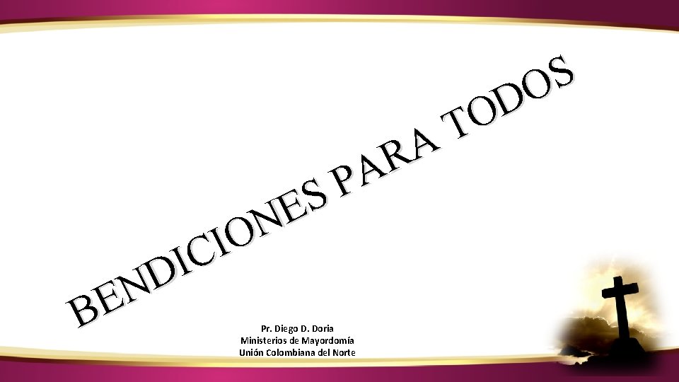 ¿CÓMO IDENTIFICAR LA VOZ DE DIOS? S E N O I C I D ¿CÓMO IDENTIFICAR LA VOZ DE DIOS? S E N O I C I D