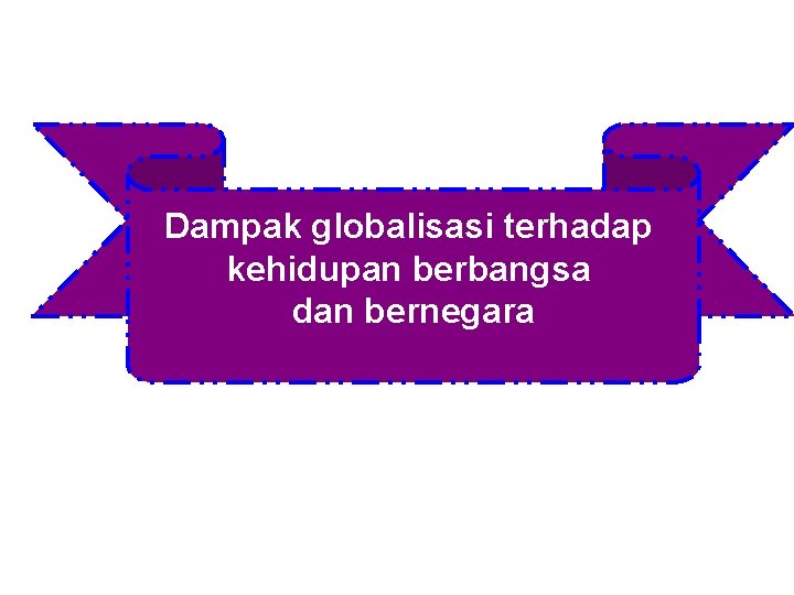 Dampak globalisasi terhadap kehidupan berbangsa dan bernegara 