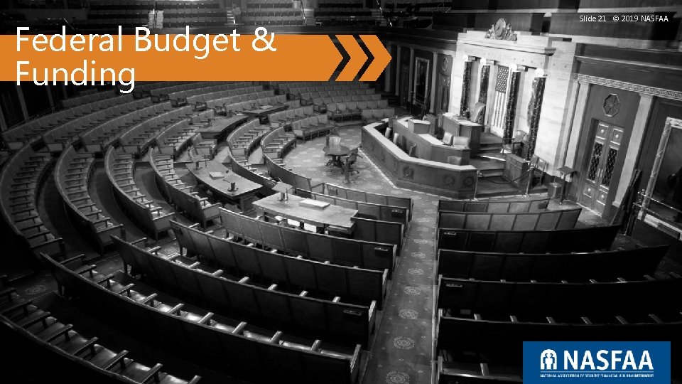 Federal Budget & Funding Slide 21 © 2019 NASFAA Federal Budget & Funding Slide 21 © 2019 NASFAA