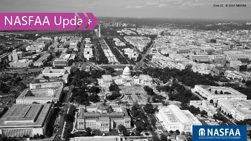 Slide 32 © 2019 NASFAA Update Slide 32 © 2019 NASFAA Update