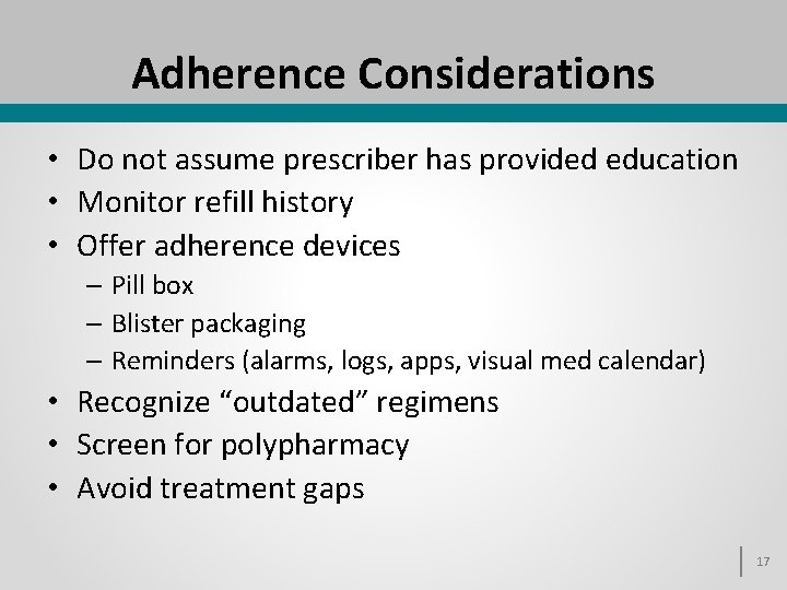 Community Pharmacy Considerations for HIV HCV Therapy Larry