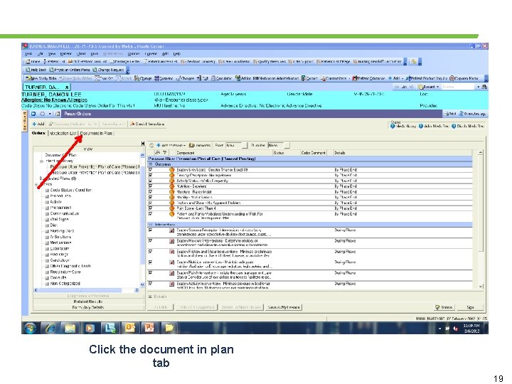 Click the document in plan tab 19 