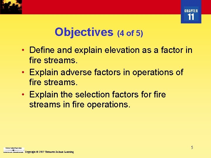 CHAPTER 11 Objectives (4 of 5) • Define and explain elevation as a factor