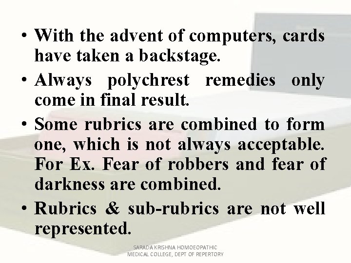  • With the advent of computers, cards have taken a backstage. • Always