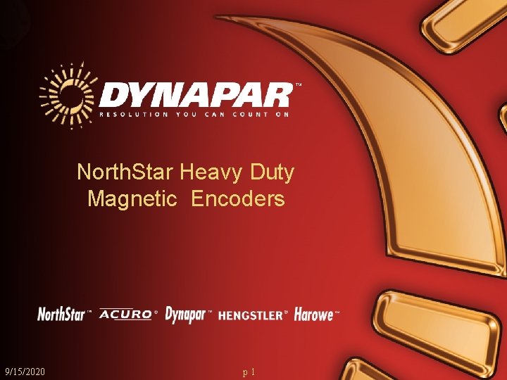 North. Star Heavy Duty Magnetic Encoders 9/15/2020 p 1 