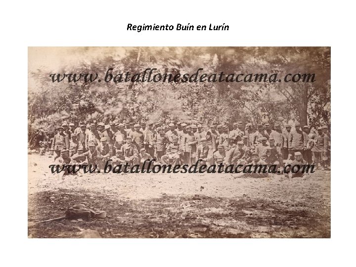 Regimiento Buín en Lurín Regimiento Buín en Lurín