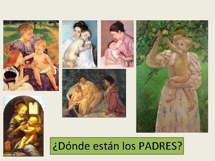 ¿Dónde están los PADRES? 