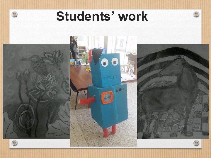 Students’ work 