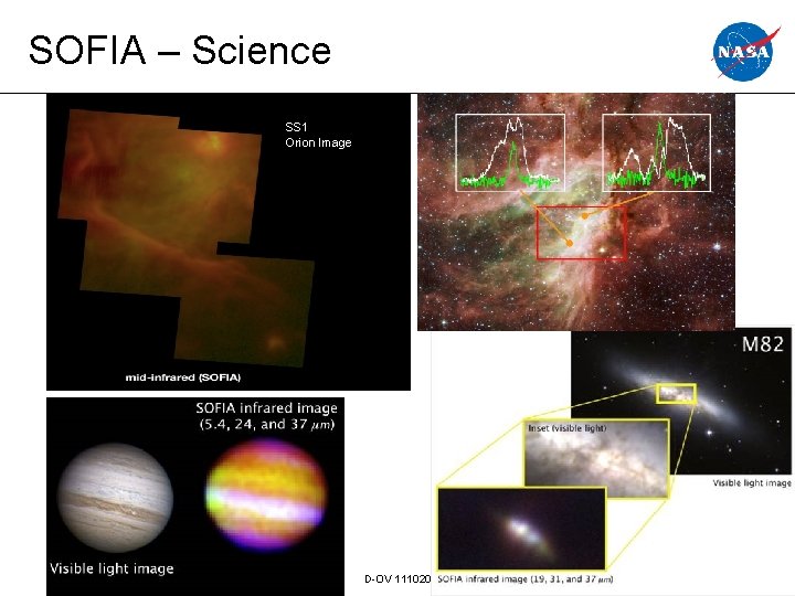 SOFIA – Science SS 1 Orion Image D-OV 111020 14 