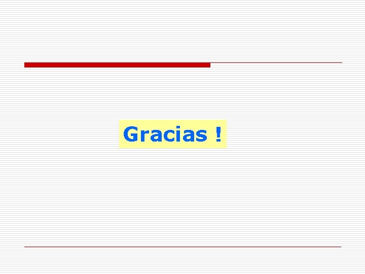 Gracias ! 