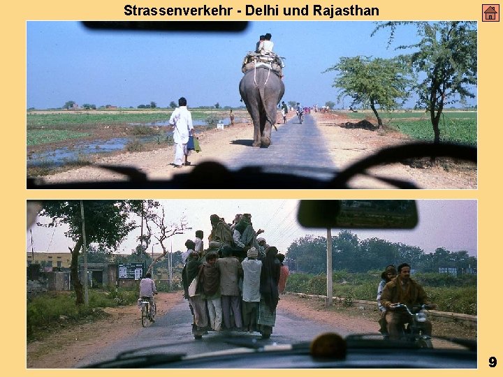 Strassenverkehr - Delhi und Rajasthan 9 