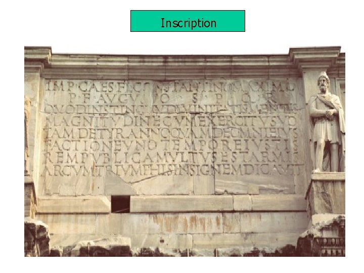 Inscription 