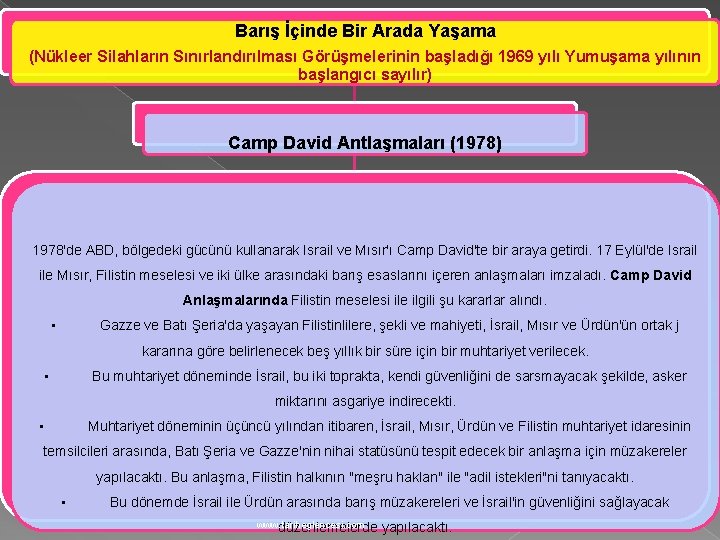 Barış İçinde Bir Arada Yaşama (Nükleer Silahların Sınırlandırılması Görüşmelerinin başladığı 1969 yılı Yumuşama yılının