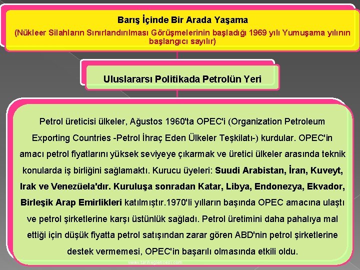 Barış İçinde Bir Arada Yaşama (Nükleer Silahların Sınırlandırılması Görüşmelerinin başladığı 1969 yılı Yumuşama yılının