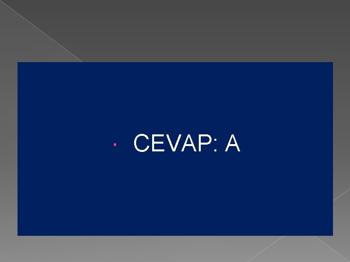  CEVAP: A 