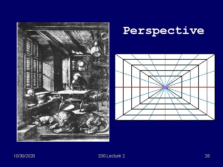 Perspective 10/30/2020 330 Lecture 2 28 