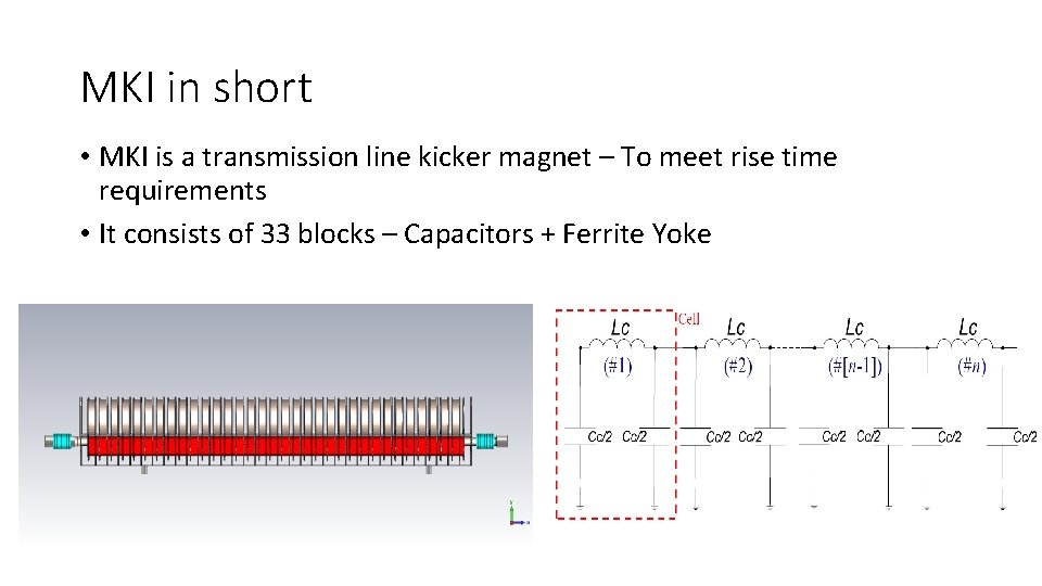 MKI in short • MKI is a transmission line kicker magnet – To meet