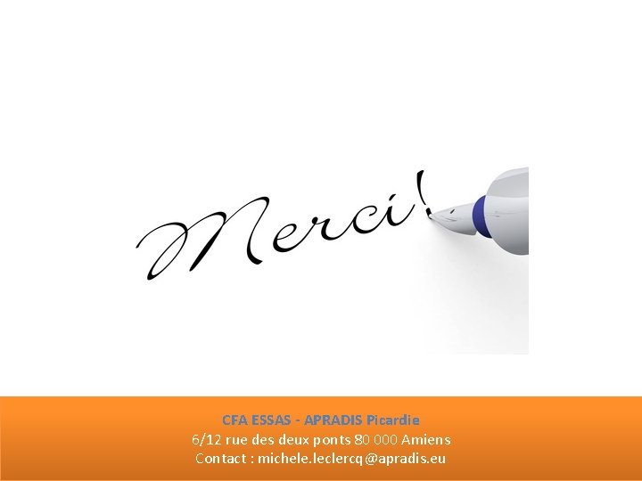 CFA ESSAS - APRADIS Picardie 6/12 rue des deux ponts 80 000 Amiens Contact