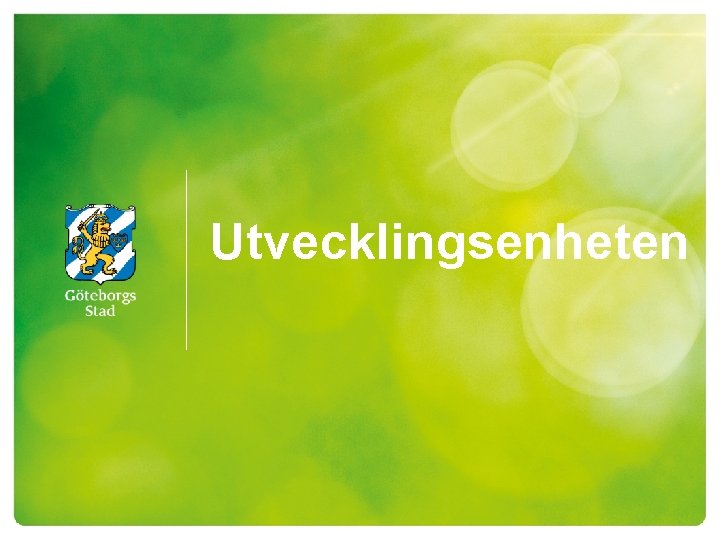 Utvecklingsenheten 
