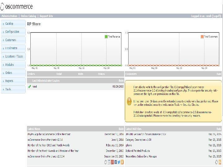 Install OSCommerce dengan XAMPP Control Panel 