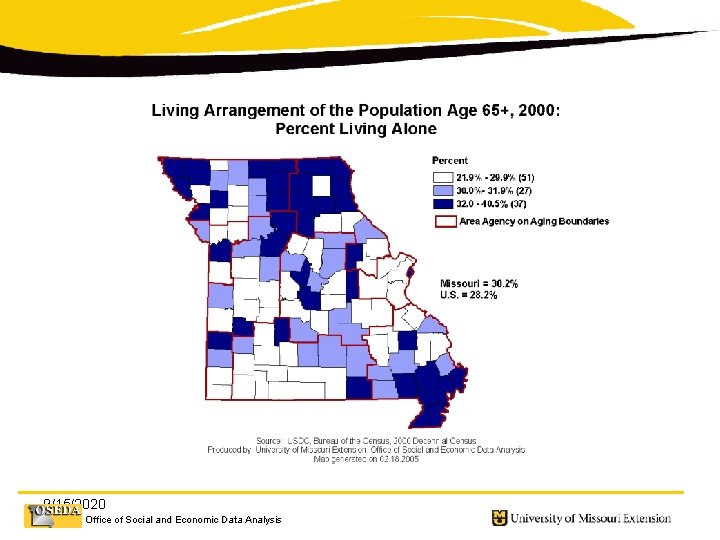 9/15/2020 Office of Social and Economic Data Analysis 