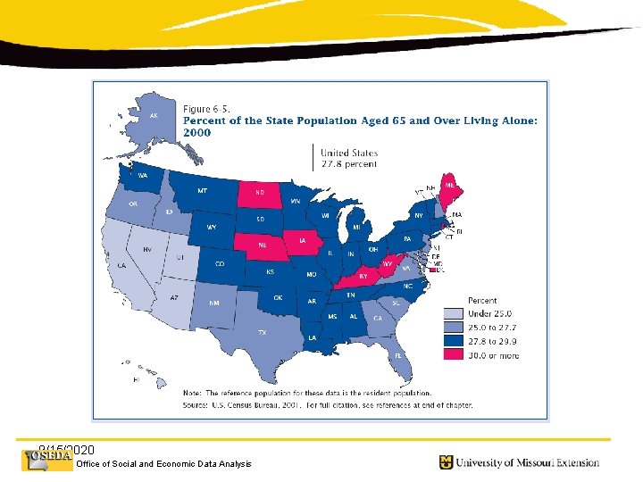 9/15/2020 Office of Social and Economic Data Analysis 