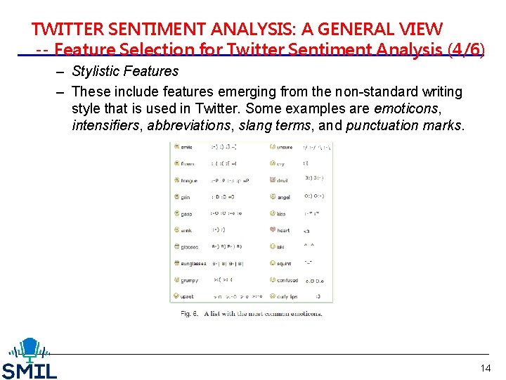 TWITTER SENTIMENT ANALYSIS: A GENERAL VIEW -- Feature Selection for Twitter Sentiment Analysis (4/6)