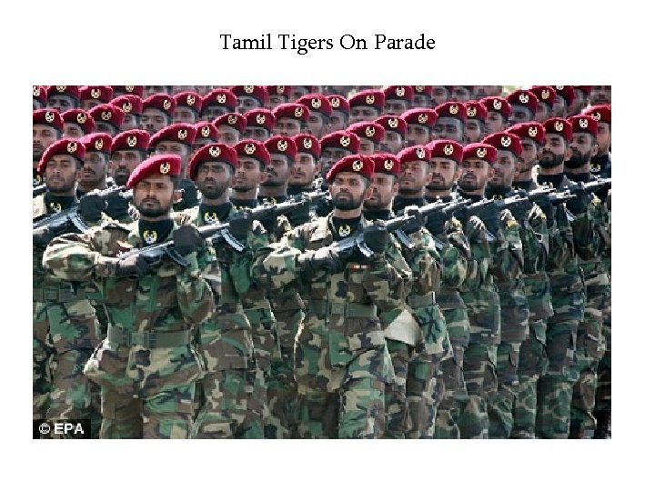 Tamil Tigers On Parade 