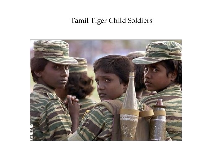 Tamil Tiger Child Soldiers 