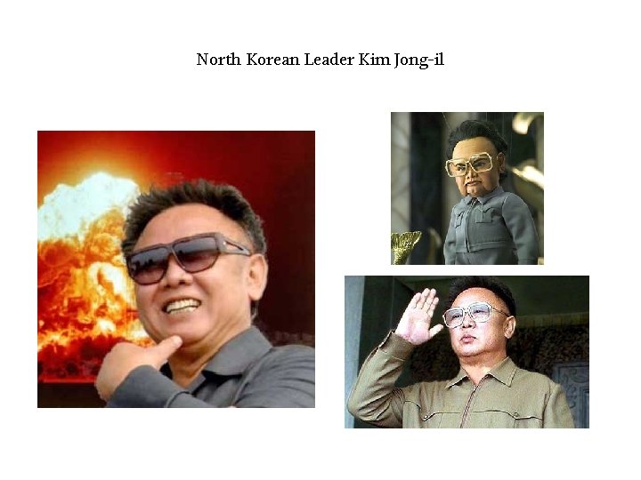 North Korean Leader Kim Jong-il 