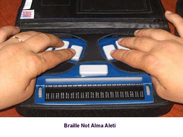 Braille Not Alma Aleti 