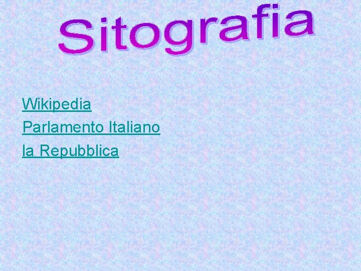 Wikipedia Parlamento Italiano la Repubblica 