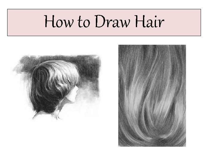 How to Draw Hair 