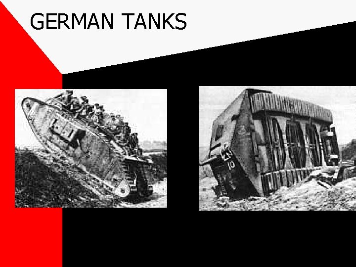 GERMAN TANKS 