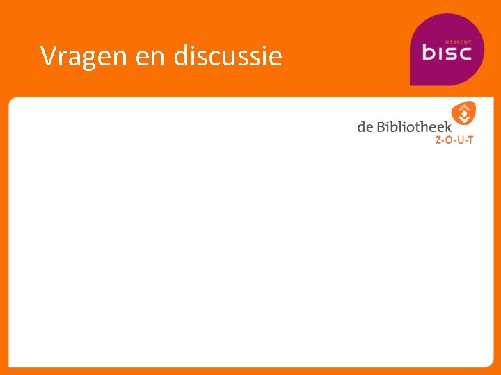 Vragen en discussie 