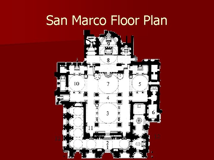San Marco Floor Plan San Marco Floor Plan