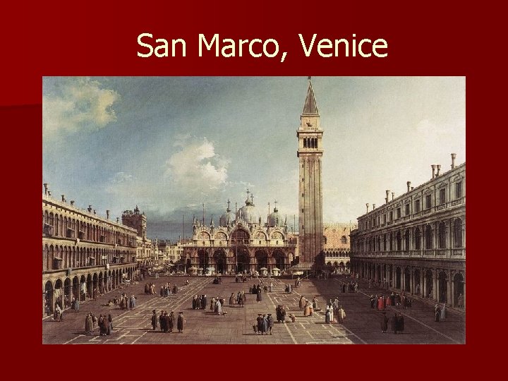 San Marco, Venice San Marco, Venice