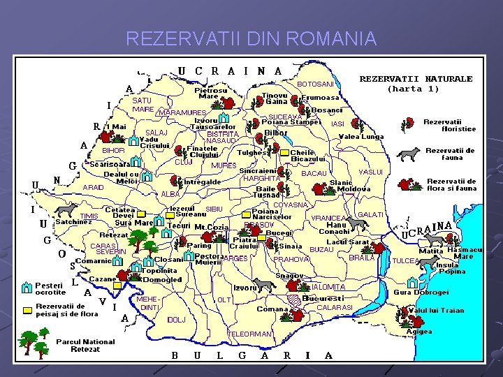 REZERVATII DIN ROMANIA 