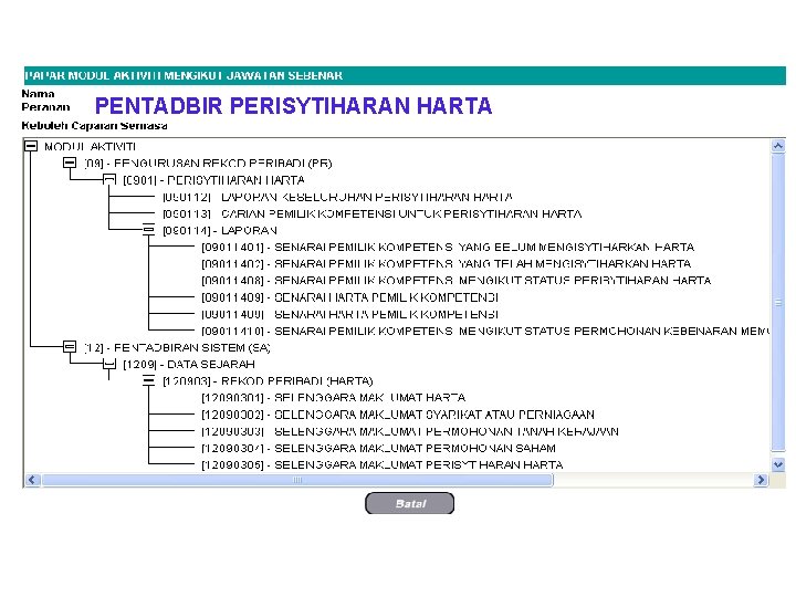 PENTADBIR PERISYTIHARAN HARTA 