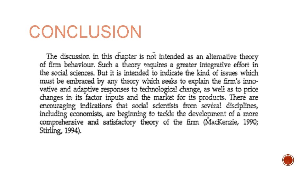 CONCLUSION 