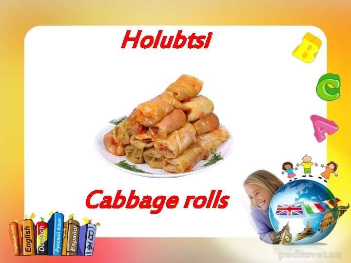 Holubtsi Cabbage rolls 